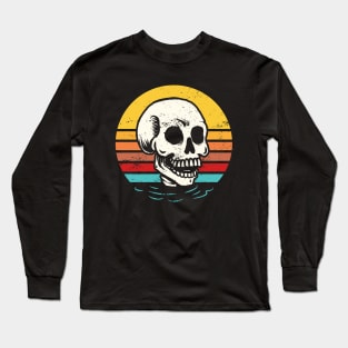 Summer Skull Long Sleeve T-Shirt